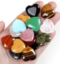 Natural Crystal Heart-shaped Love Natural Stone Ornament Gemstone Wholesale Crystal Stone Jewelry