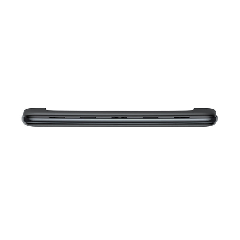 Black phone case on a white background