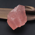 Pink crystal on a dark background
