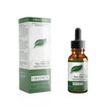 FirstSun Tea Tree Oil bottle and packaging on a white background