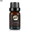 Mieu Cypress essential oil bottle on a white background