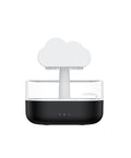 Black electronic device with a cloud-shaped top on a white background